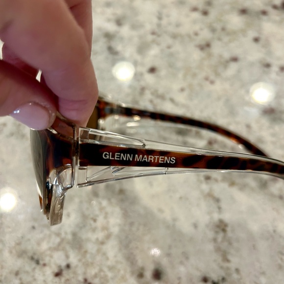 H&M x Glenn Martens Women's Polarized Brown Sunglasses - Picture 3 of 8